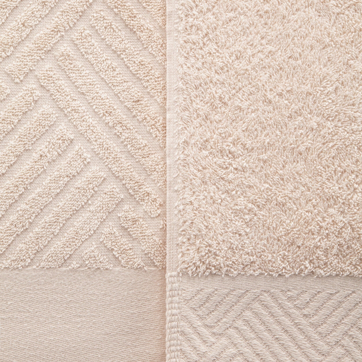Ensemble de serviettes 6 pièces en coton égyptien 100 % tissé de qualité supérieure