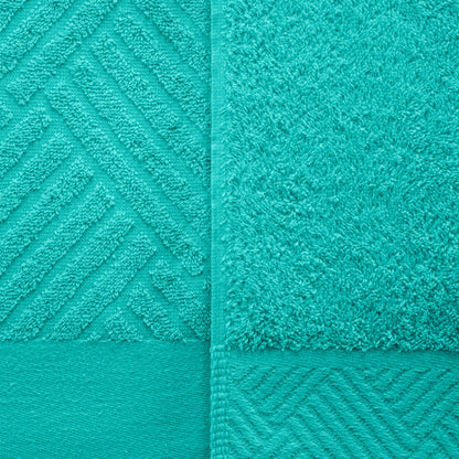 Ensemble de serviettes 6 pièces en coton égyptien 100 % tissé de qualité supérieure