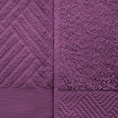 Ensemble de serviettes 6 pièces en coton égyptien 100 % tissé de qualité supérieure