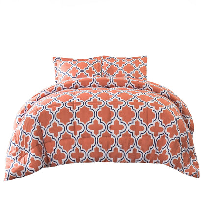 Ensemble de couettes toutes saisons en tissu treillis alternatif en duvet de qualité supérieure