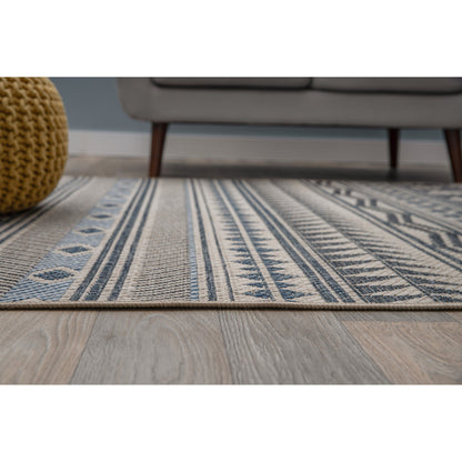 Tapis d'intérieur/extérieur bohème moderne de la World Rug Gallery
