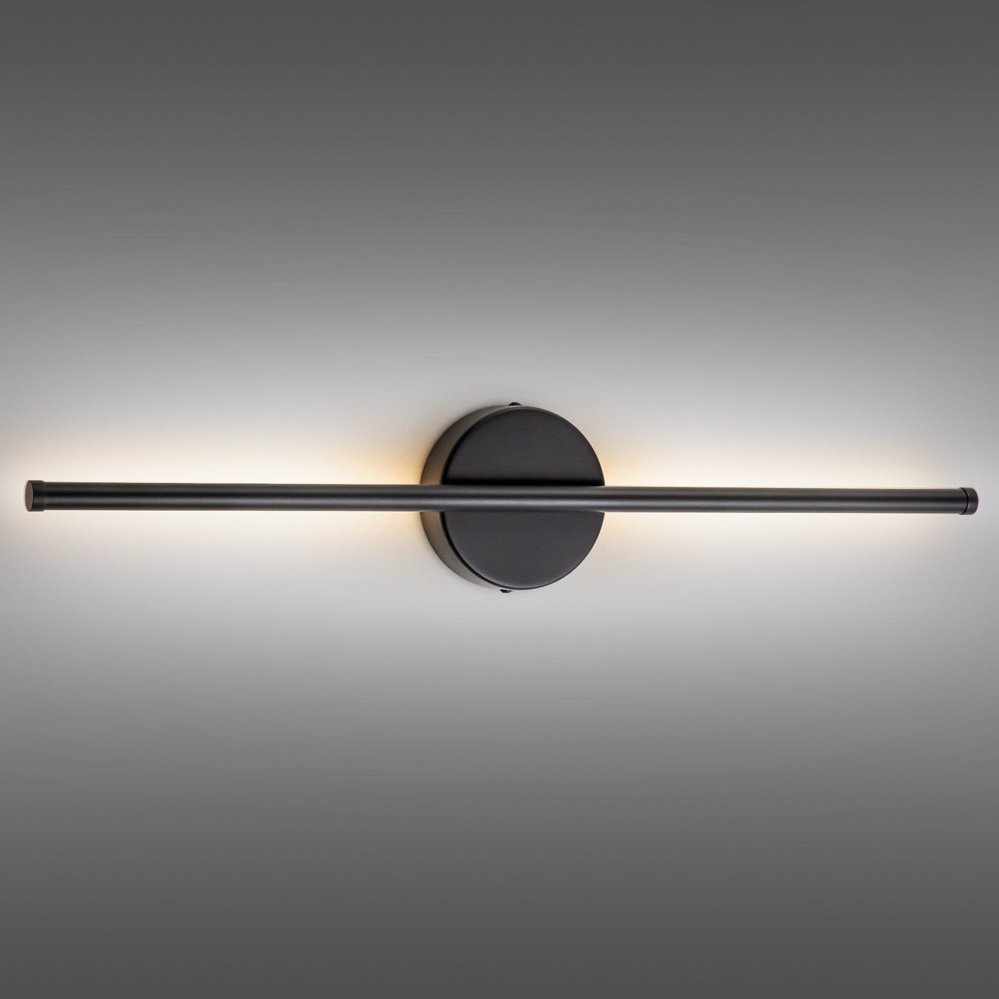 Applique murale de salle de bain à 1 ampoule, 23,6 po, moderne, linéaire, à intensité variable, à DEL intégrée