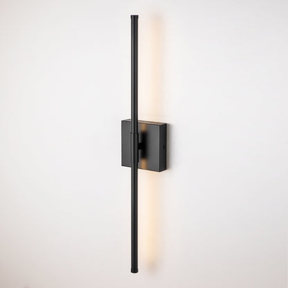 Applique murale de salle de bain à 1 ampoule, 23,6 po, moderne, linéaire, à intensité variable, à DEL intégrée