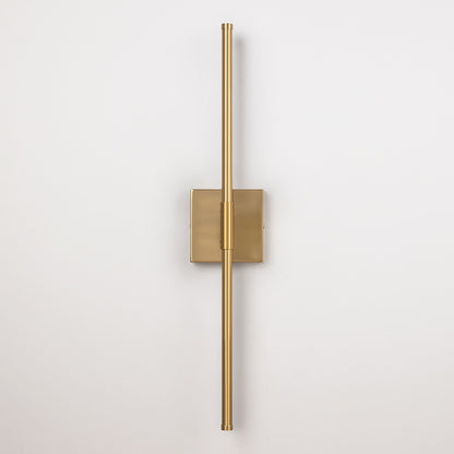 Applique murale de salle de bain à 1 ampoule, 23,6 po, moderne, linéaire, à intensité variable, à DEL intégrée