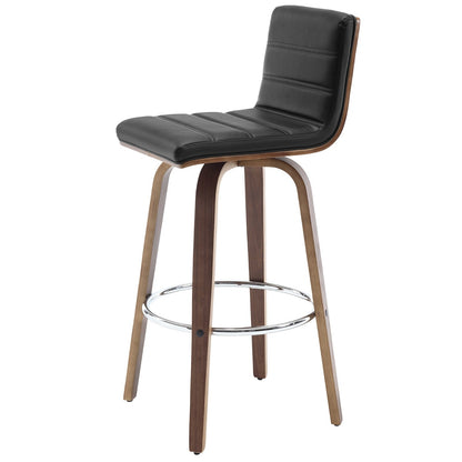 Tabourets de bar/comptoir pivotants en similicuir 26/29, lot de 2/3