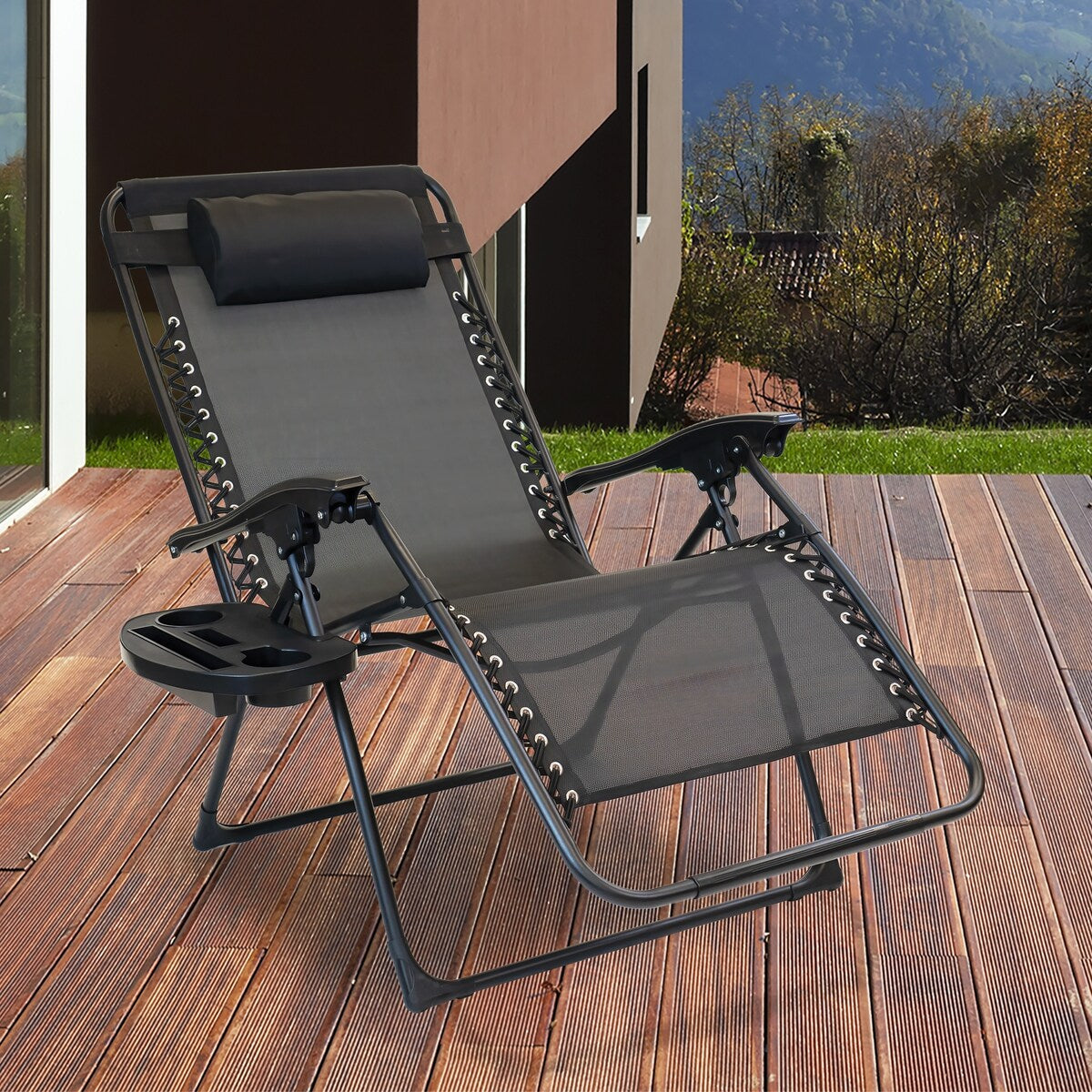 Chaise zéro gravité surdimensionnée Sun-Ray 1 pièce