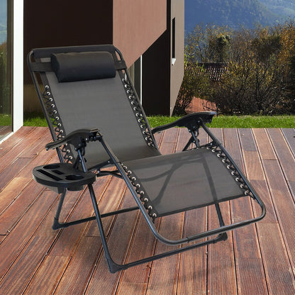 Chaise zéro gravité surdimensionnée Sun-Ray 1 pièce