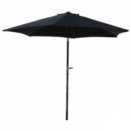 Parasol de patio inclinable et à manivelle de 8 pieds de Saint-Kitts
