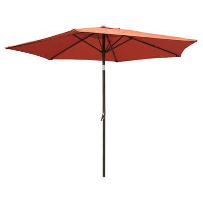 Parasol de patio inclinable et à manivelle de 8 pieds de Saint-Kitts