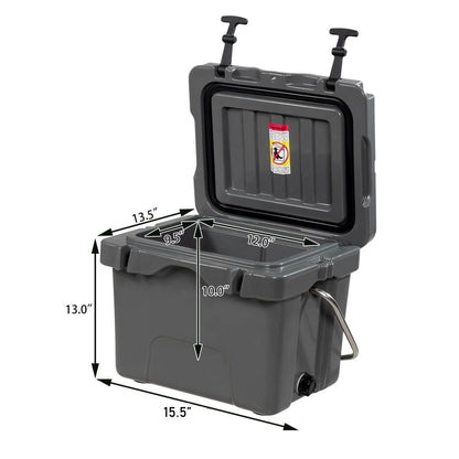 Glacière portable SKTAKOL 16 litres, anti-fuite, 24 canettes de glace - Voir les détails