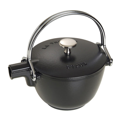 Bouilloire à thé ronde en fonte STAUB de 1 pinte