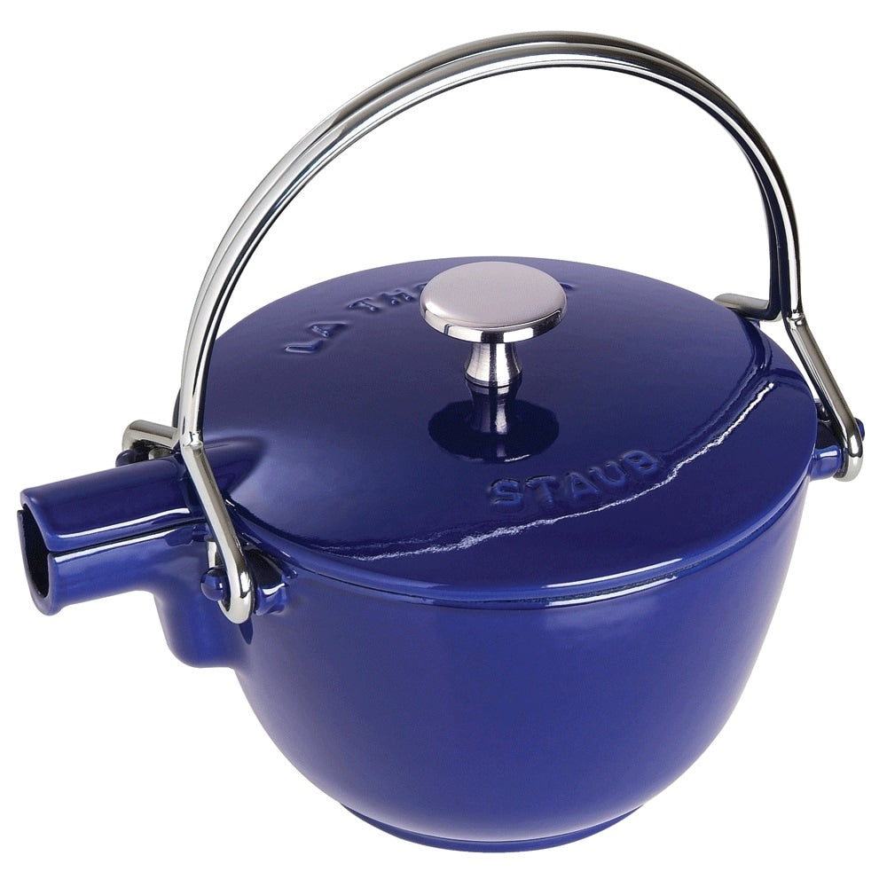 Bouilloire à thé ronde en fonte STAUB de 1 pinte
