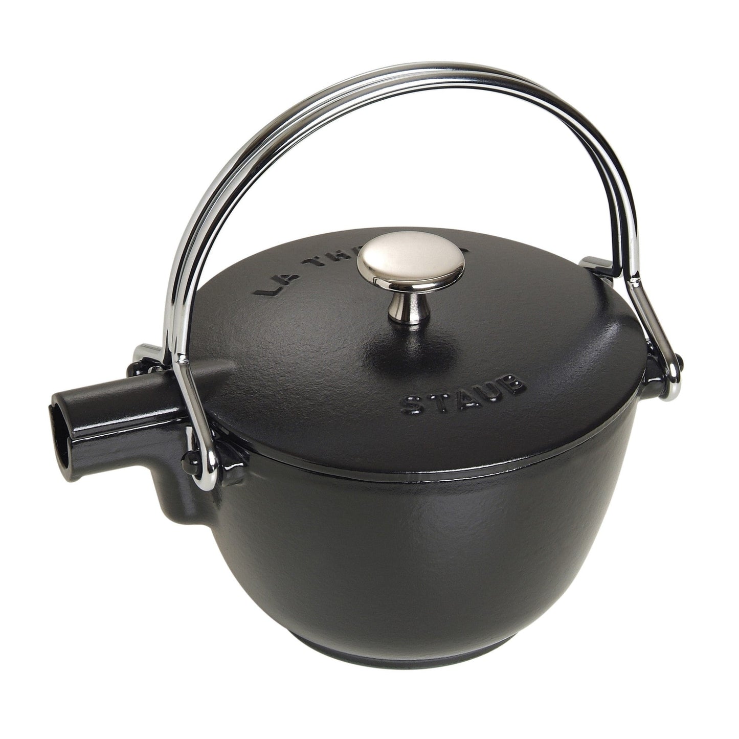 Bouilloire à thé ronde en fonte STAUB de 1 pinte