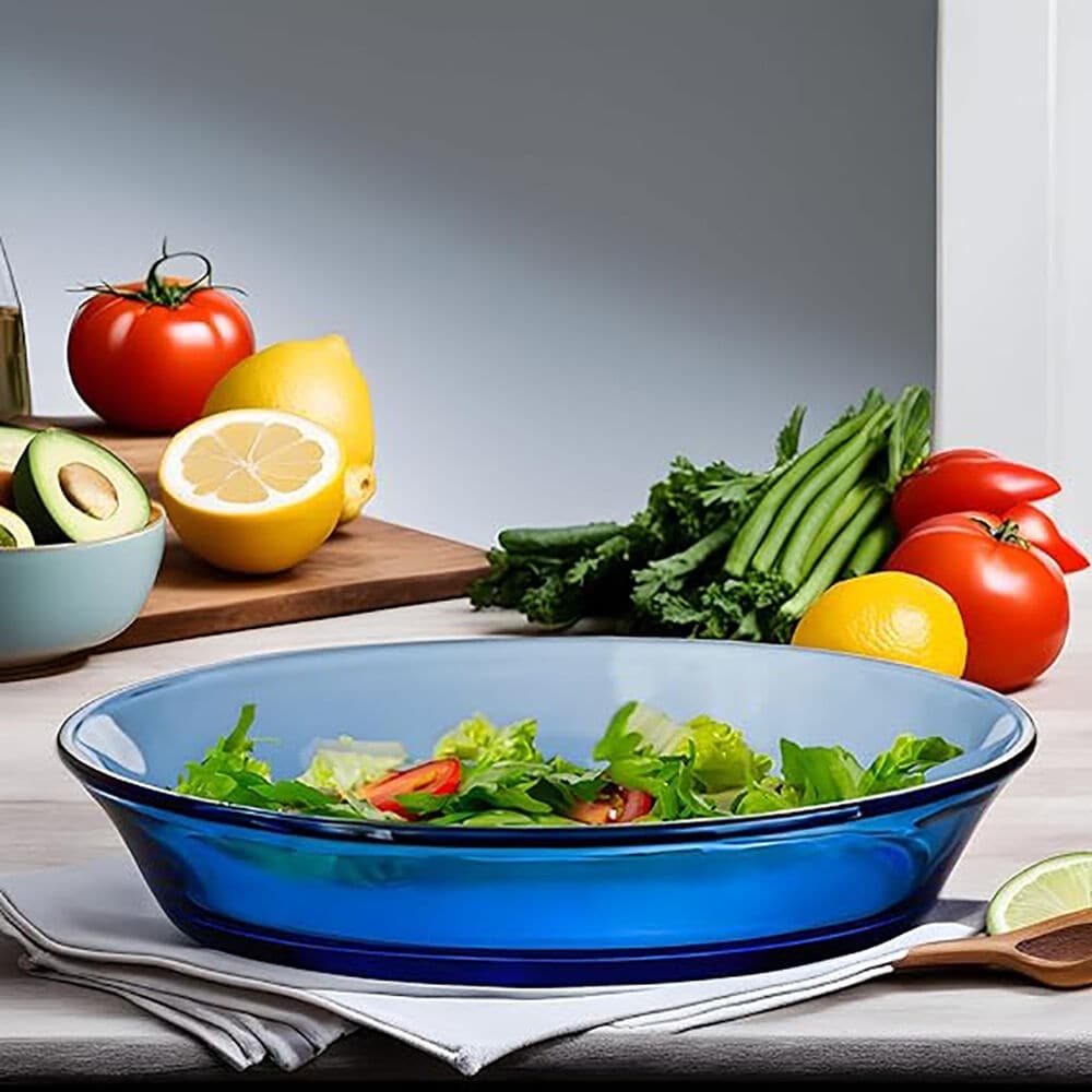 Ensemble de 4 bols à pâtes et à salade en verre borosilicaté STP Goods