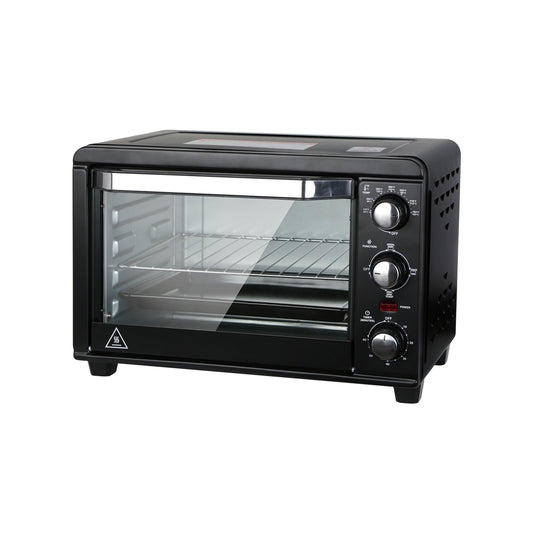 Four grille-pain simple d'une capacité de 20 litres, grille-pain de comptoir compact, facile à contrôler avec minuterie, réglage de la cuisson, du gril et du grillage
