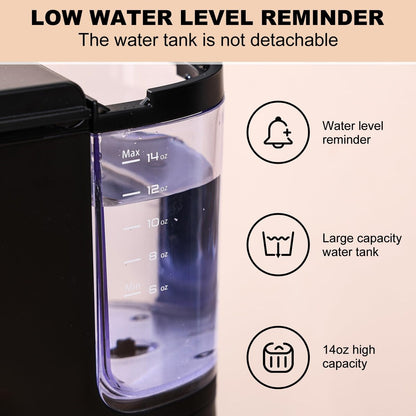 Cafetière à portion individuelle, machine à café K Cup et moulue 2 en 1, tailles d'infusion de 6 à 14 oz, mini cafetière une tasse