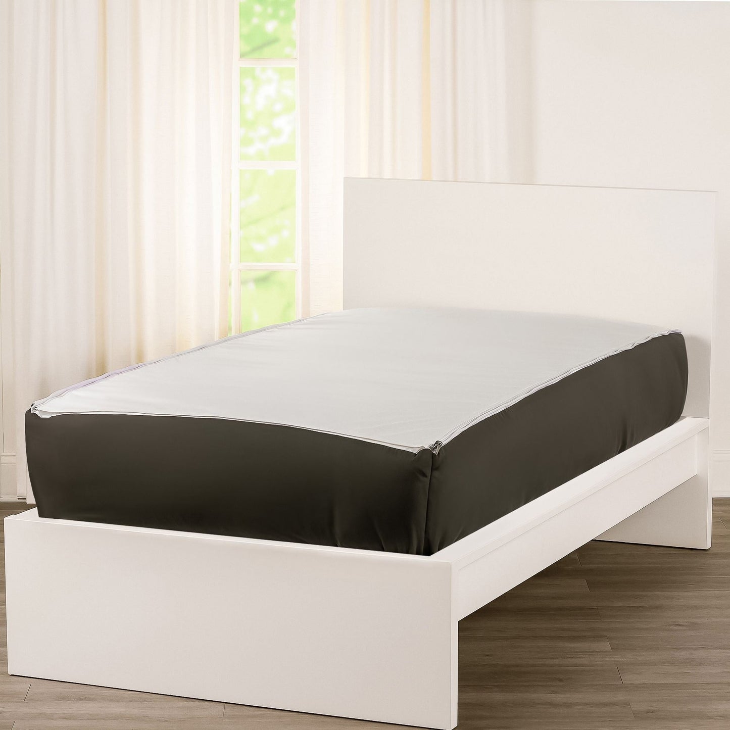 Parure de lit de luxe avec fermeture éclair Siscovers Pewter Bunkie