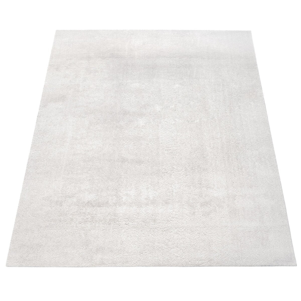 Tapis doux et lavable avec envers antidérapant, couleurs unies