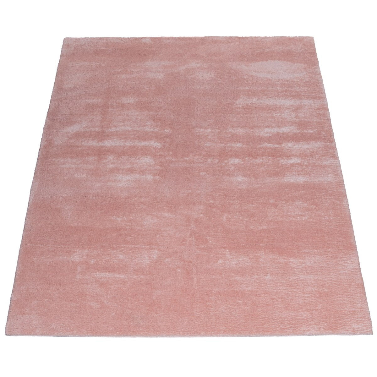Tapis doux et lavable avec envers antidérapant, couleurs unies