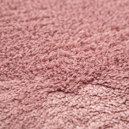 Tapis doux et lavable avec envers antidérapant, couleurs unies