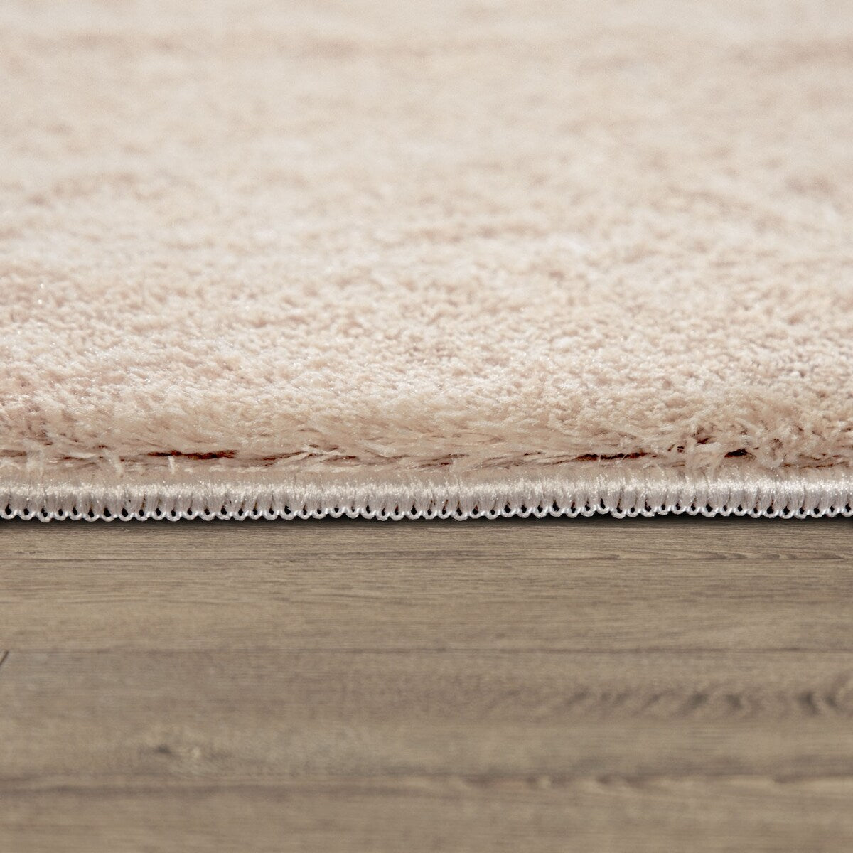 Tapis doux et lavable avec envers antidérapant, couleurs unies
