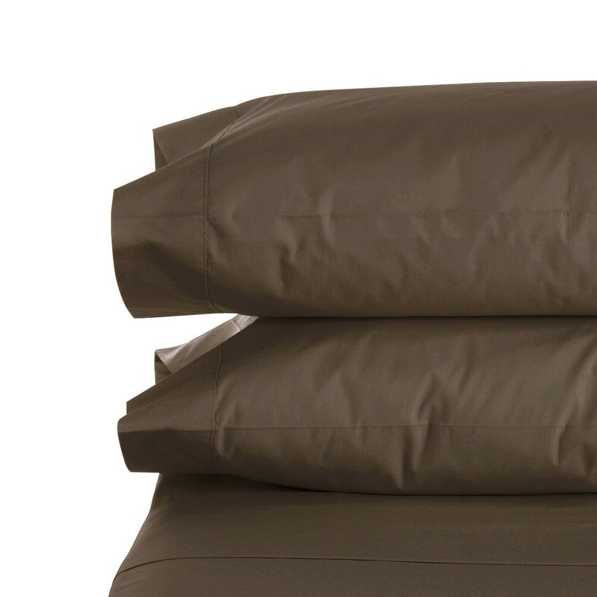 Ensemble de 2 taies d'oreiller douces au toucher 1800 pour lit Queen/Standard ou King