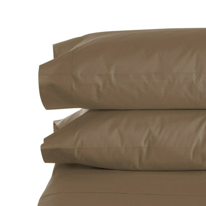 Ensemble de 2 taies d'oreiller douces au toucher 1800 pour lit Queen/Standard ou King