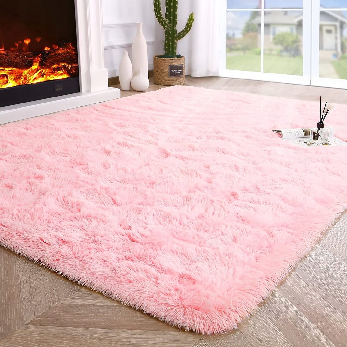 Tapis d'intérieur doux et moderne - 1,22 m x 1,62 m