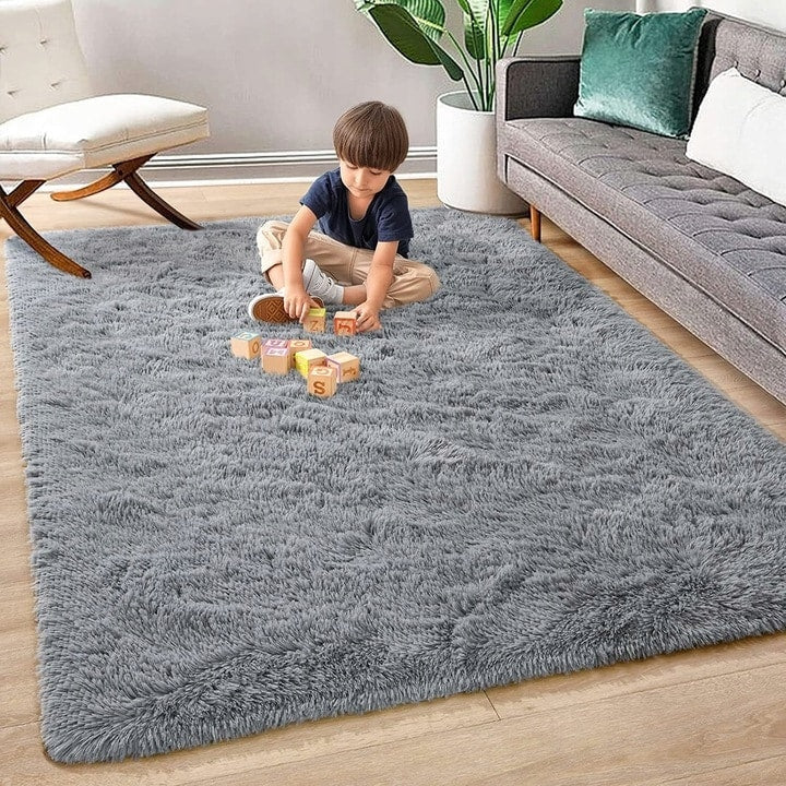 Tapis d'intérieur doux et moderne - 1,22 m x 1,62 m