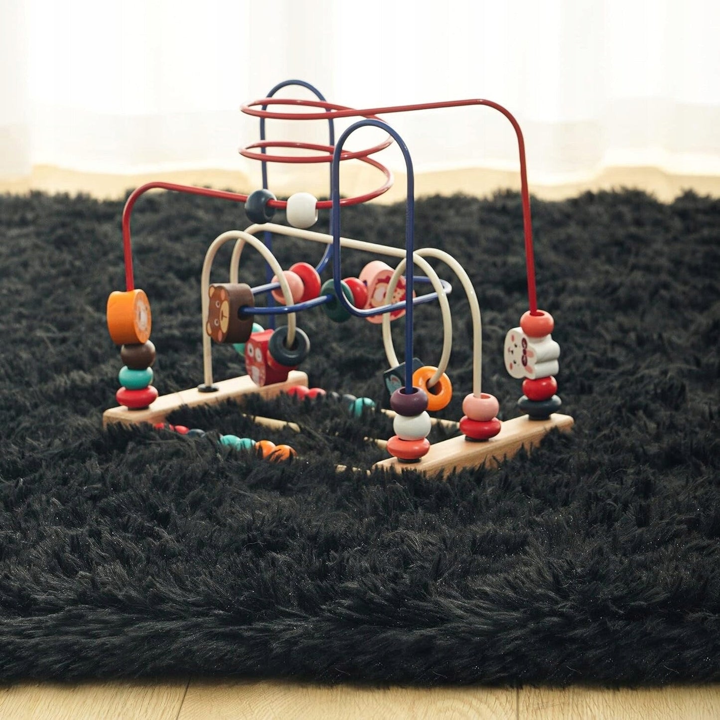 Tapis d'intérieur doux et moderne - 1,22 m x 1,62 m