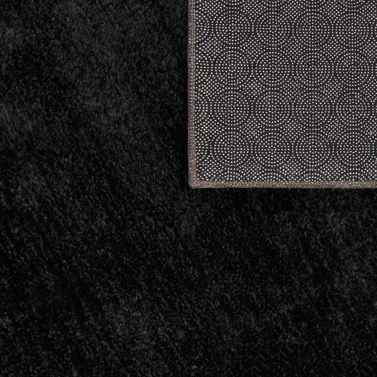 Tapis doux et lavable avec envers antidérapant, couleurs unies