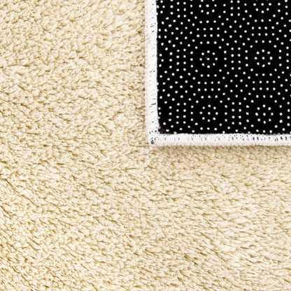 Tapis doux et lavable avec envers antidérapant, couleurs unies