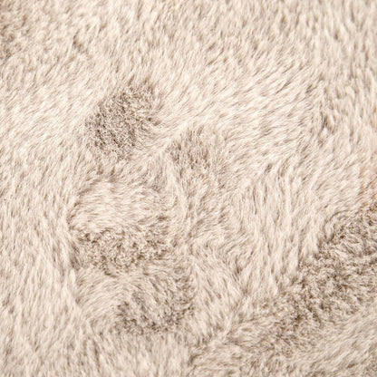 Tapis doux et lavable avec envers antidérapant, couleurs unies