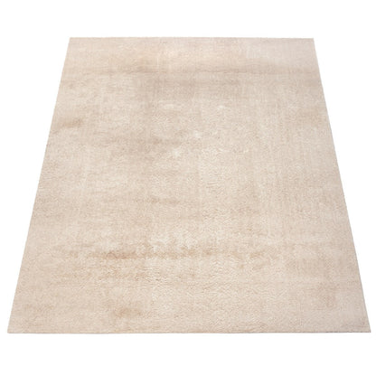 Tapis doux et lavable avec envers antidérapant, couleurs unies