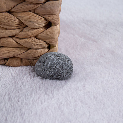 Tapis doux et lavable avec envers antidérapant, couleurs unies