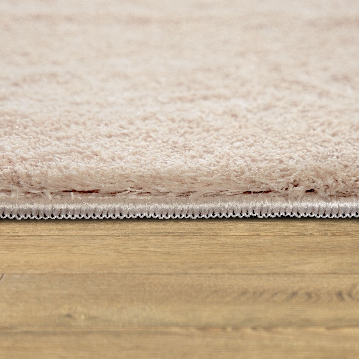 Tapis doux et lavable avec envers antidérapant, couleurs unies