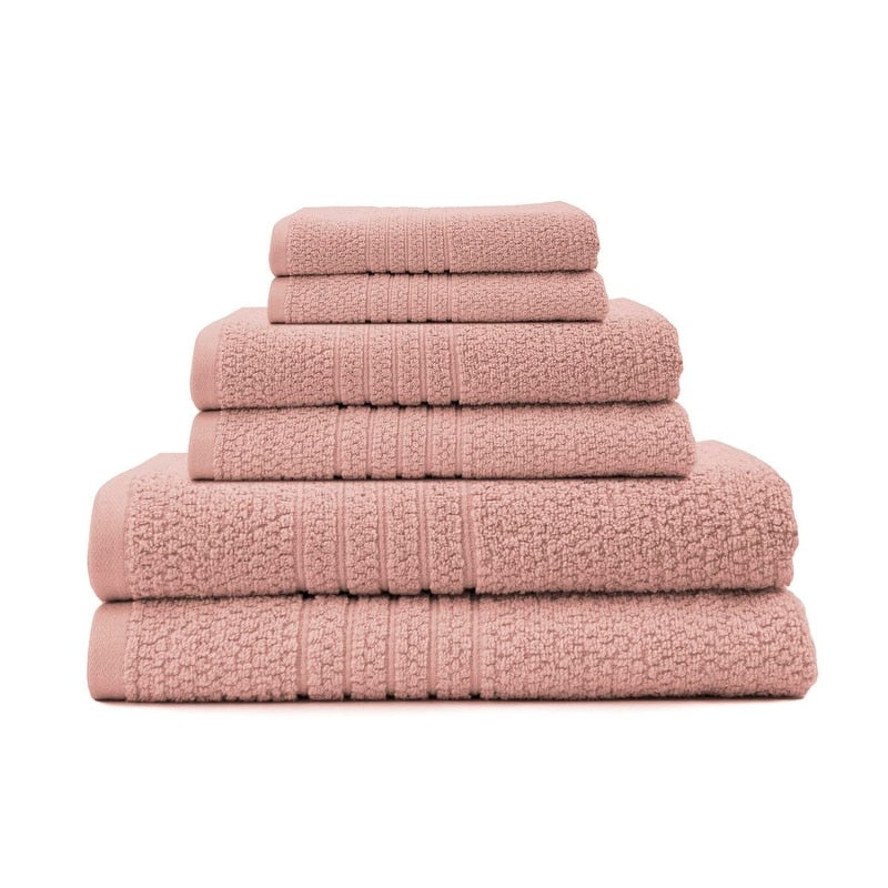 Serviette de bain 100 % coton Softee 6 pièces
