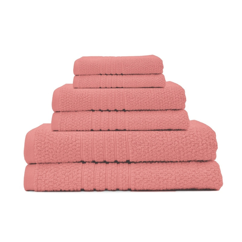 Serviette de bain 100 % coton Softee 6 pièces