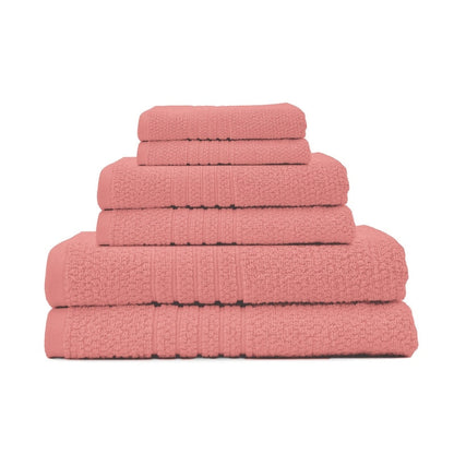 Serviette de bain 100 % coton Softee 6 pièces