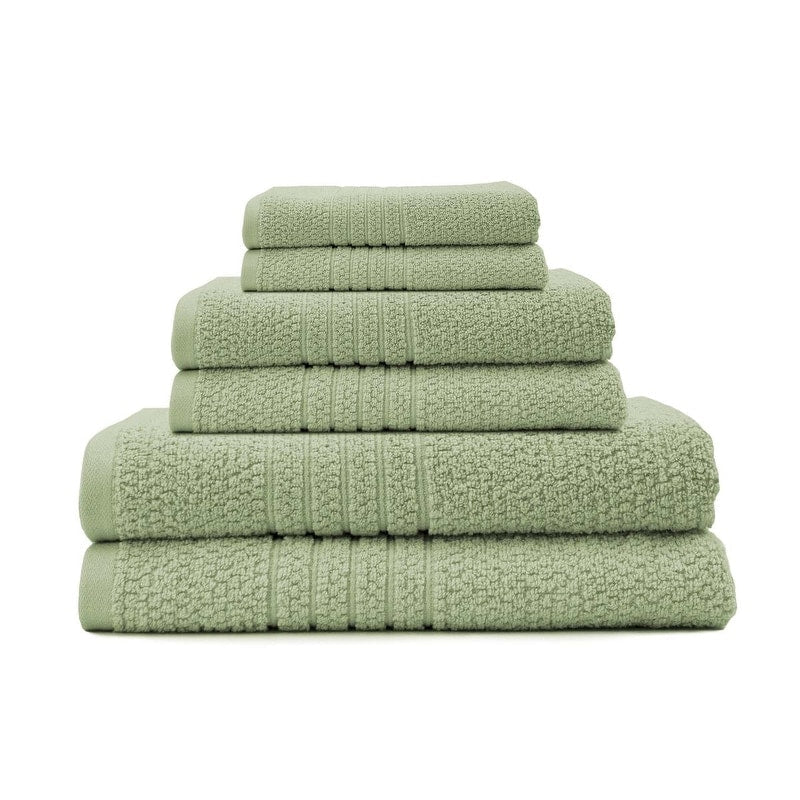 Serviette de bain 100 % coton Softee 6 pièces