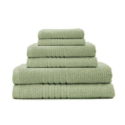 Serviette de bain 100 % coton Softee 6 pièces