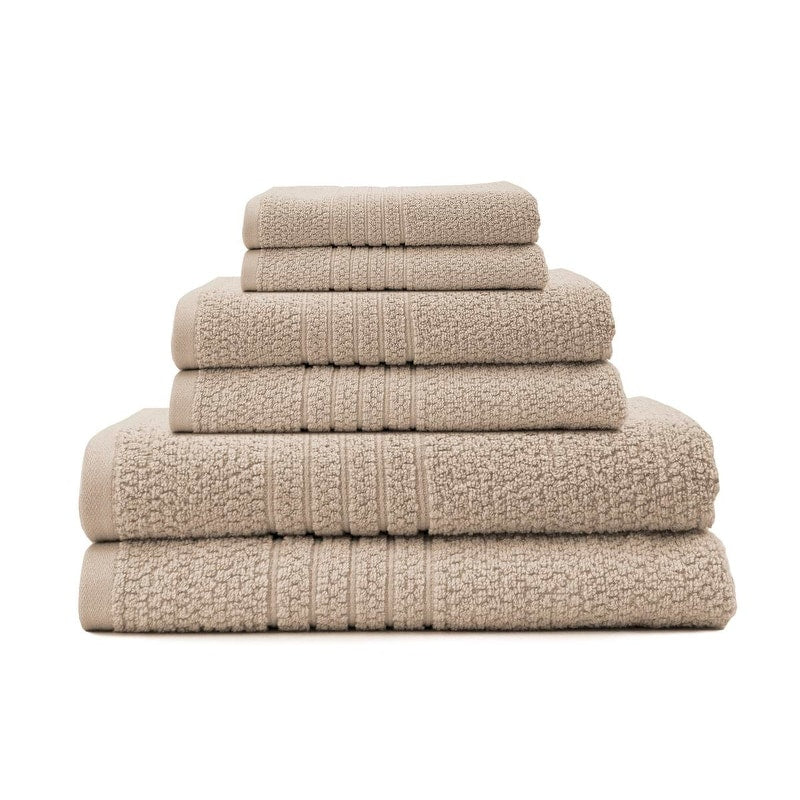 Serviette de bain 100 % coton Softee 6 pièces