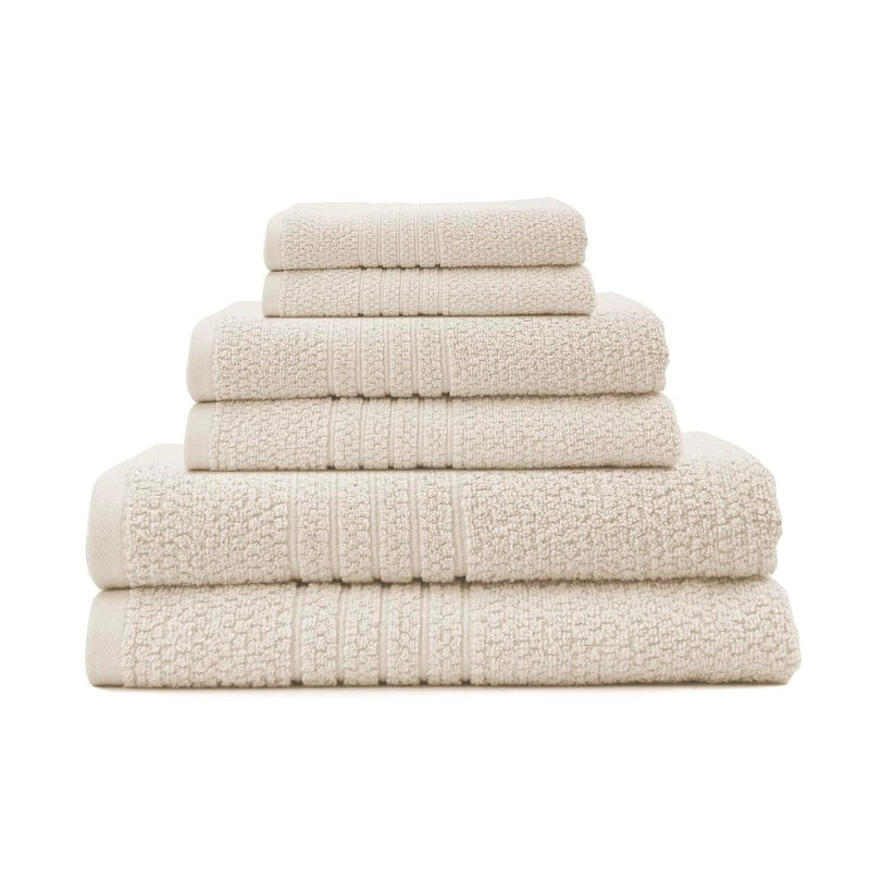 Serviette de bain 100 % coton Softee 6 pièces