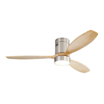 Ventilateur de plafond encastré Sofucor 52 pouces avec télécommande, moteur réversible et éclairage intégré en option