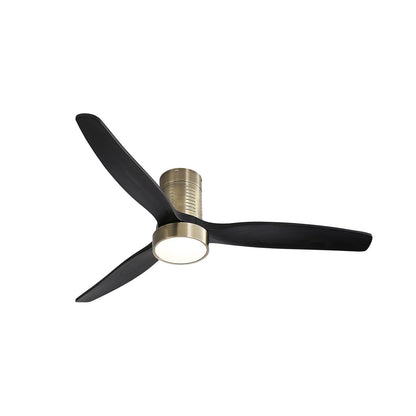 Ventilateur de plafond encastré Sofucor 52 pouces avec télécommande, moteur réversible et éclairage intégré en option