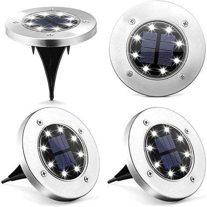 Éclairage solaire d'extérieur étanche pour allée