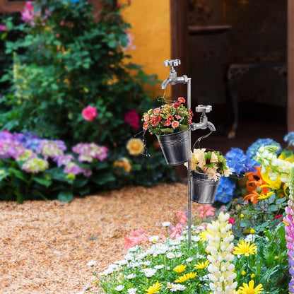 Guirlande lumineuse LED solaire pour décoration de jardin avec jardinière