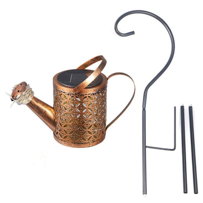 Arrosoir solaire pour extérieur, lampe de jardin étanche