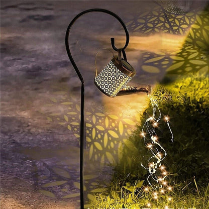 Arrosoir solaire pour extérieur, lampe de jardin étanche