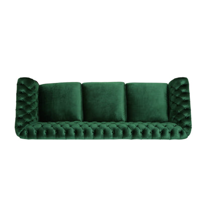 Canapé capitonné en velours Somerville Chesterfield par Christopher Knight Home